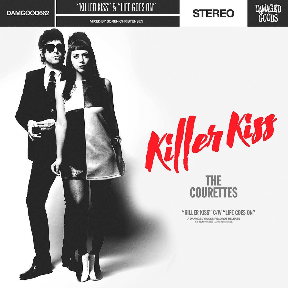 The Courettes Announce New Double A-Side Garage Rock Singles ‘Killer Kiss’ and ‘Life Goes On’
